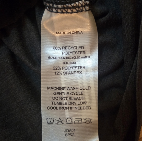 QUINCE Flowknit Breeze Long Sleeve Top in Black Medium NWT - Picture 7 of 8